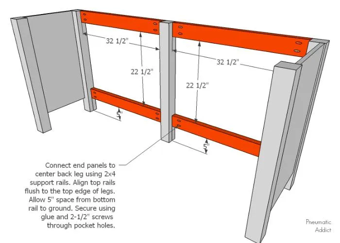 Modern Double Bathroom Vanity — step photo 6