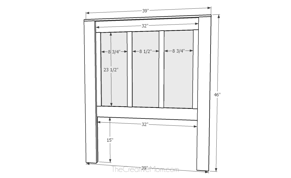 Twin Size Board and Batten Headboard — step photo 12