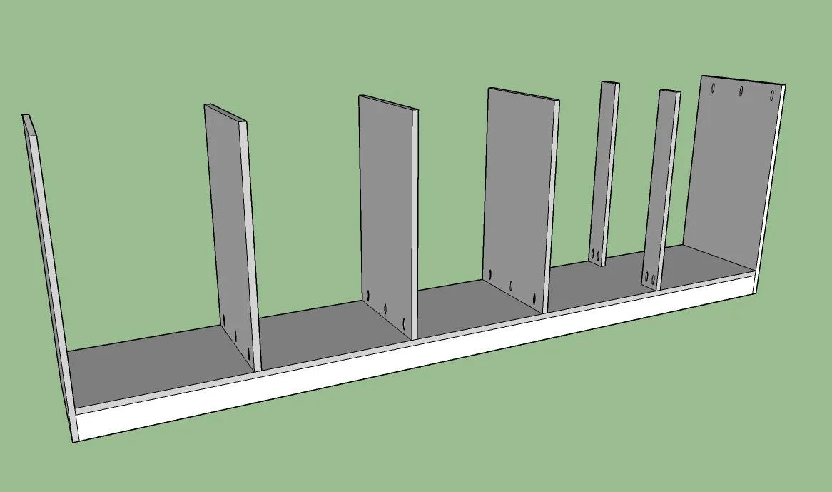 Shelving Unit with Storage and Tilt-Out Laundry — step photo 6