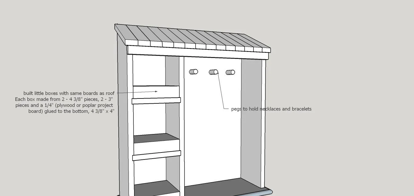 Dollhouse Jewelry Cabinet — step photo 15