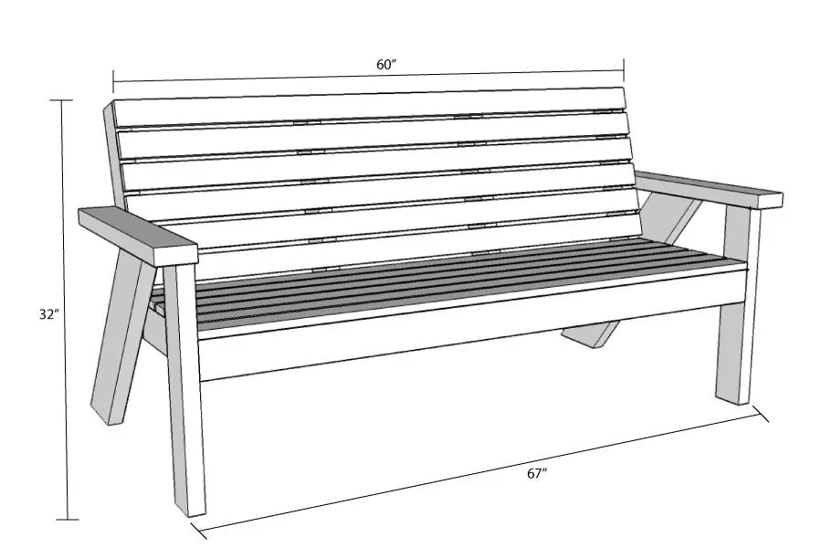 Slatted Outdoor Sofa — step photo 5