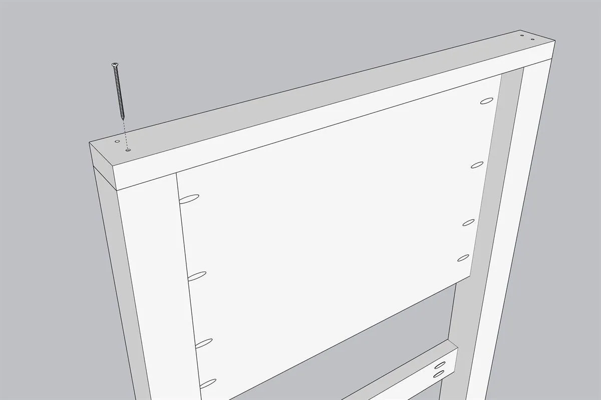 Twin Bed with Storage — step photo 15