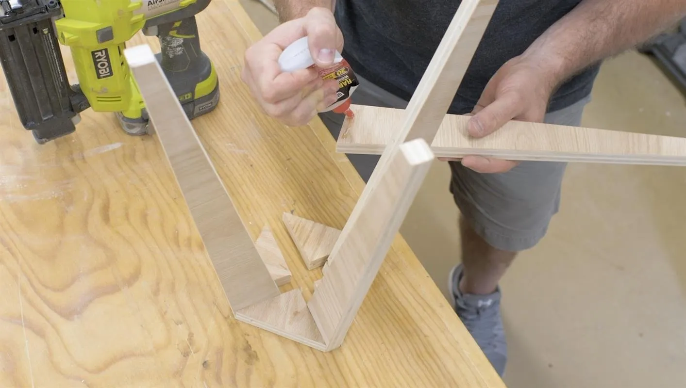 Plywood Chair Set — step photo 15