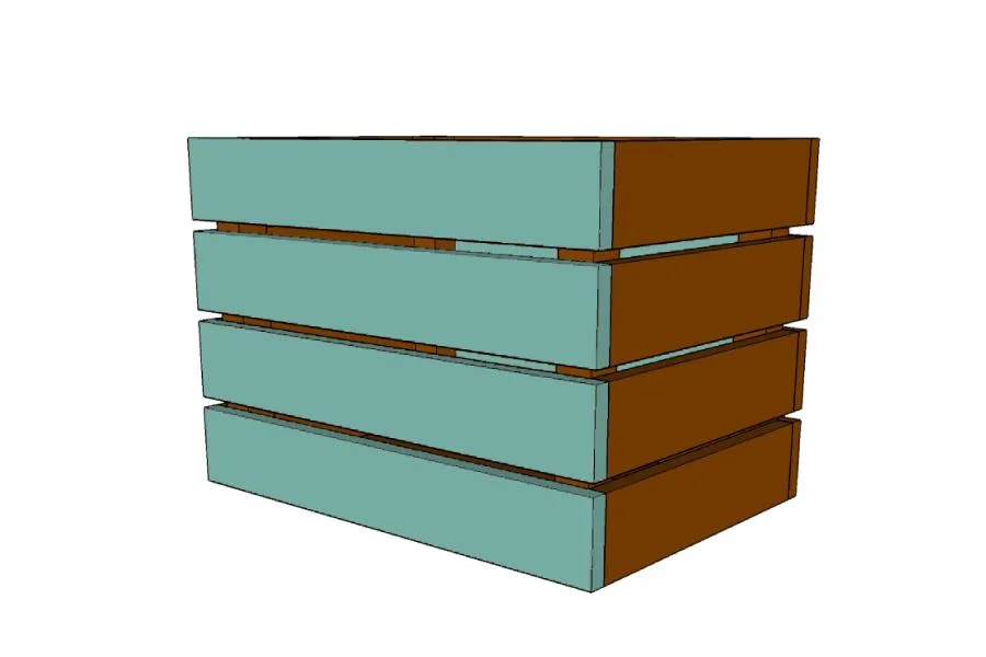 Toy Storage Console with Rolling Bins — step photo 22