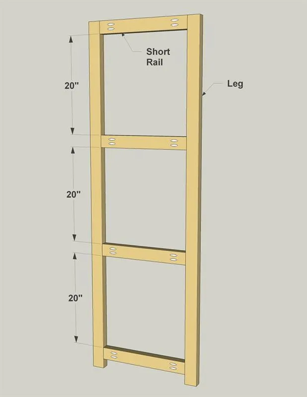 Slatted Storage Shelves — step photo 2