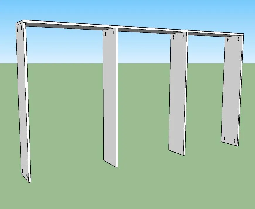 Shelving Unit with Storage and Tilt-Out Laundry — step photo 9