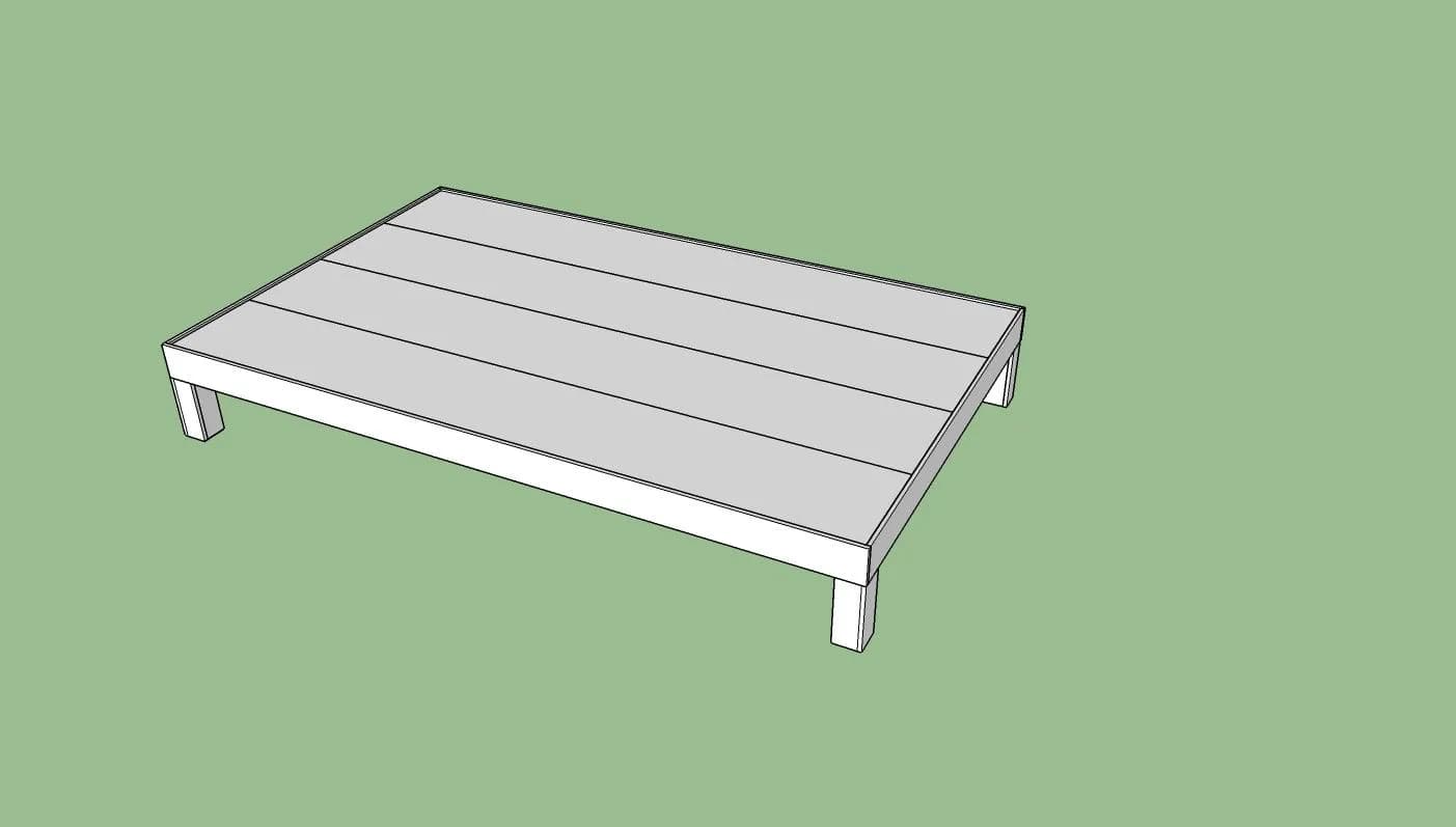 Upholstered Top Storage Coffee Table — step photo 14