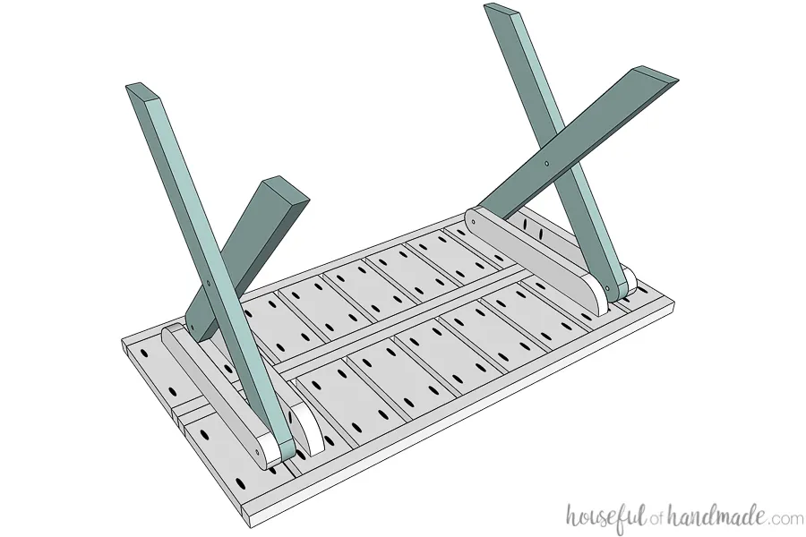 Folding Picnic Table — step photo 10