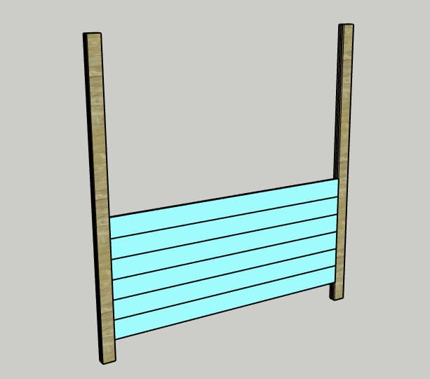 DIY Four Post Canopy Bed — step photo 8