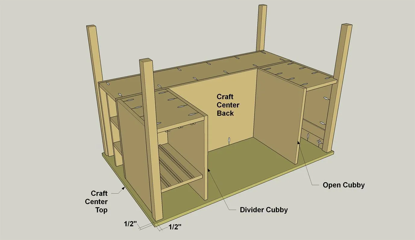 Expandable Craft Table — step photo 23