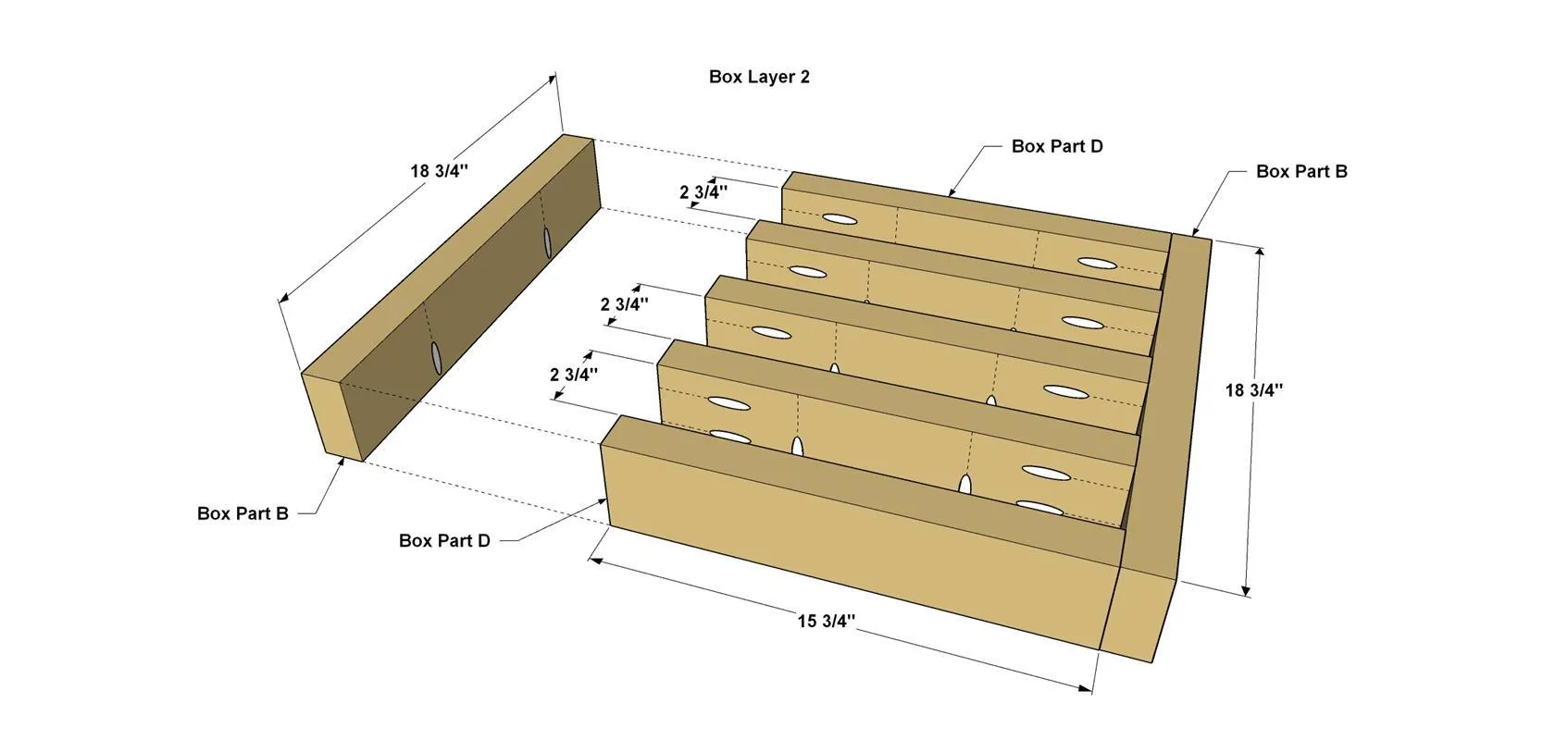 Modern Outdoor Bench — step photo 4