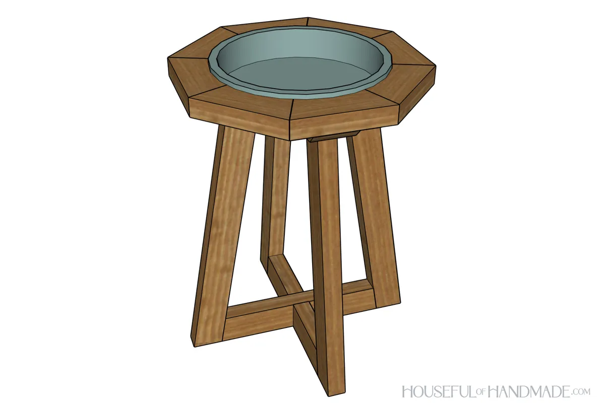 Freestanding Birdbath — step photo 13