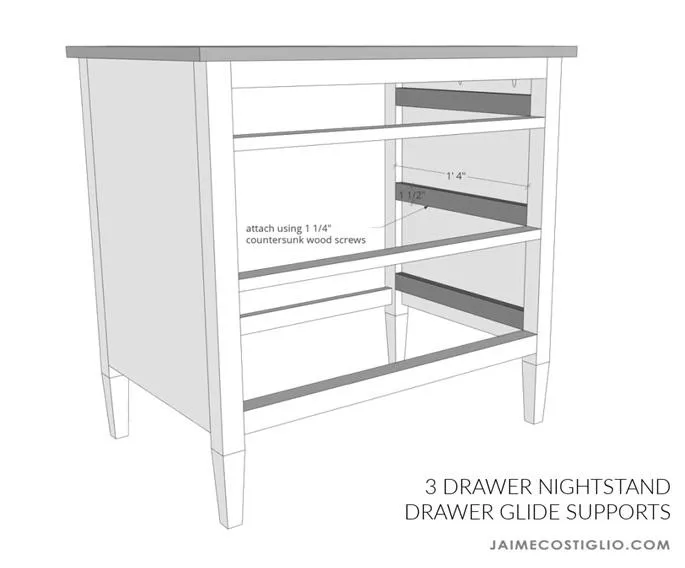 3 Drawer Nightstand — step photo 14