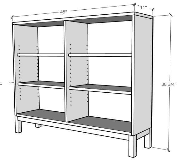 One Sheet Plywood Bookshelf — step photo 15