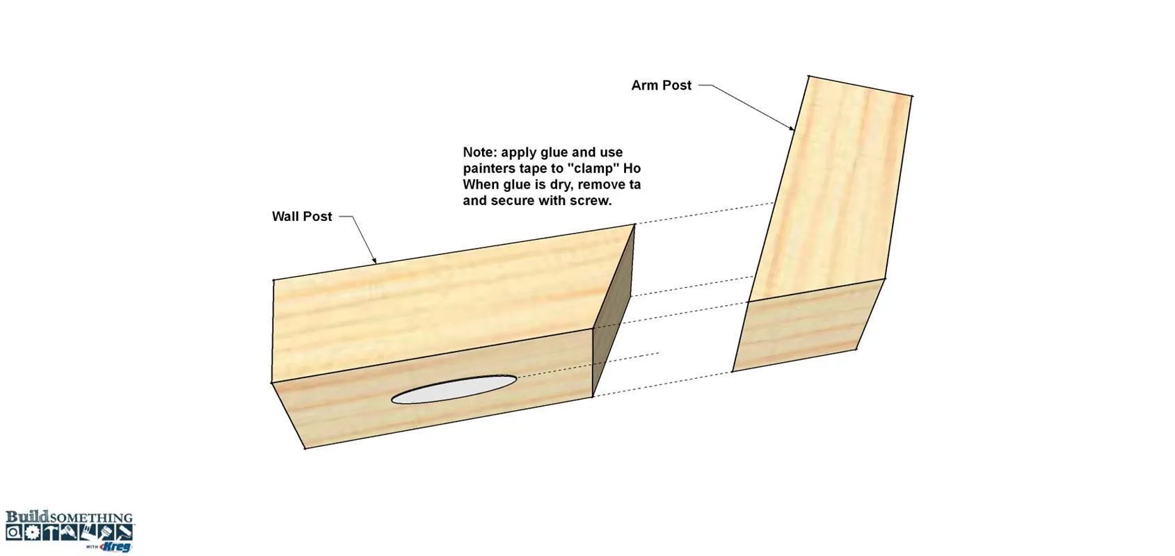 Simple Wood Wall Hooks — step photo 5