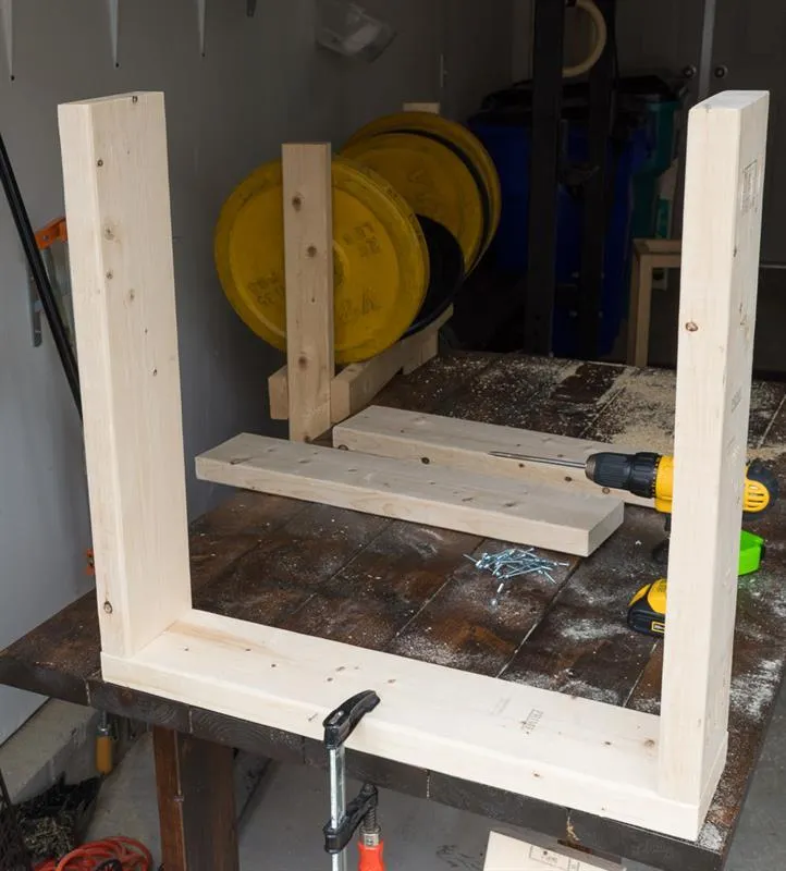 Simple, Modern Outdoor Table — step photo 4