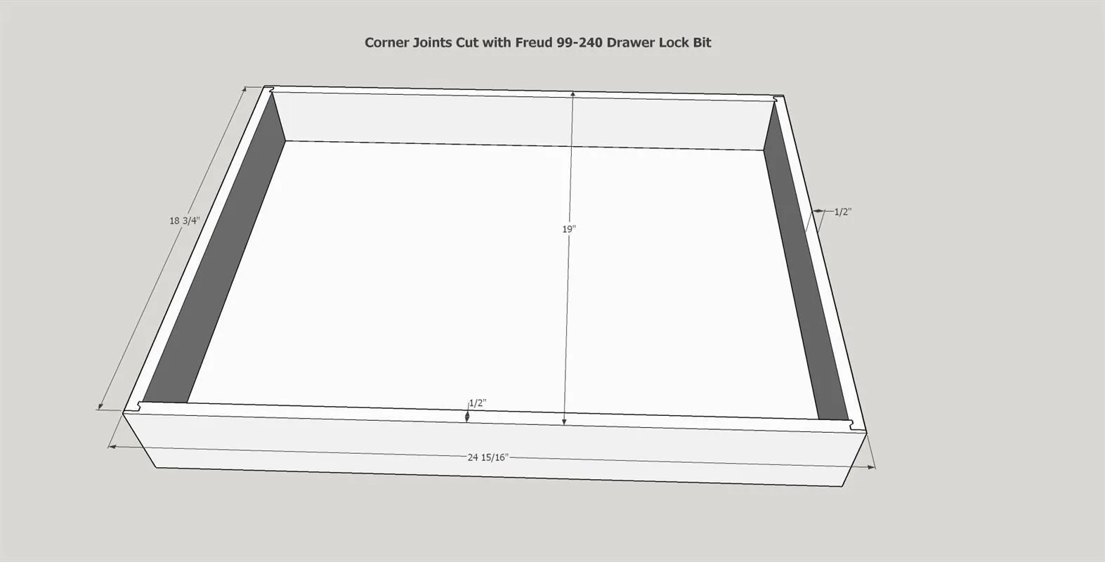Craftsman Style Eight Drawer Dresser — step photo 21