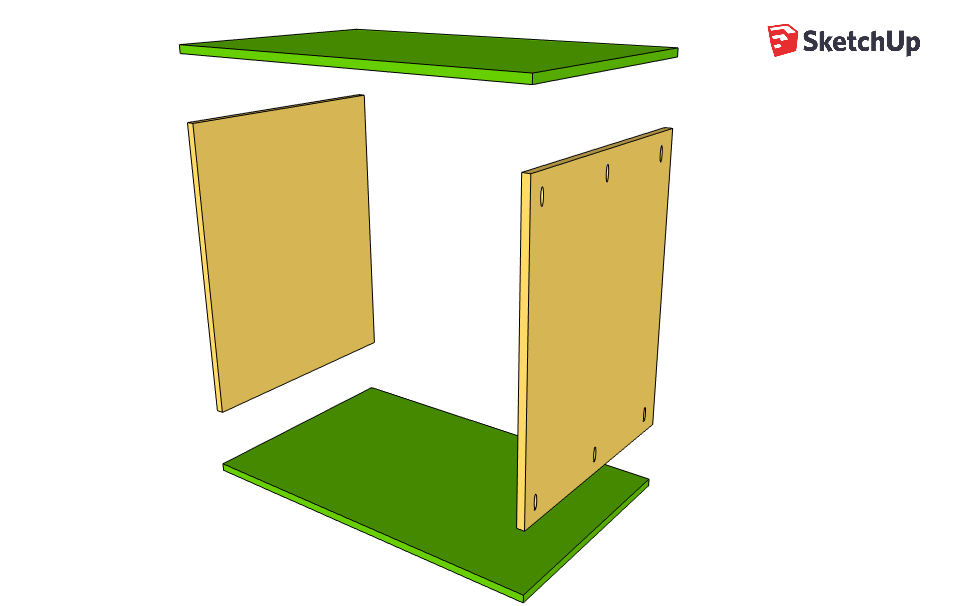 Rolling Trash Can Cabinet — step photo 4