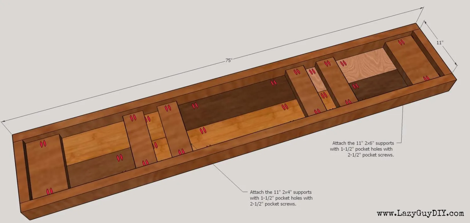 Patchwork Plank Bench — step photo 7