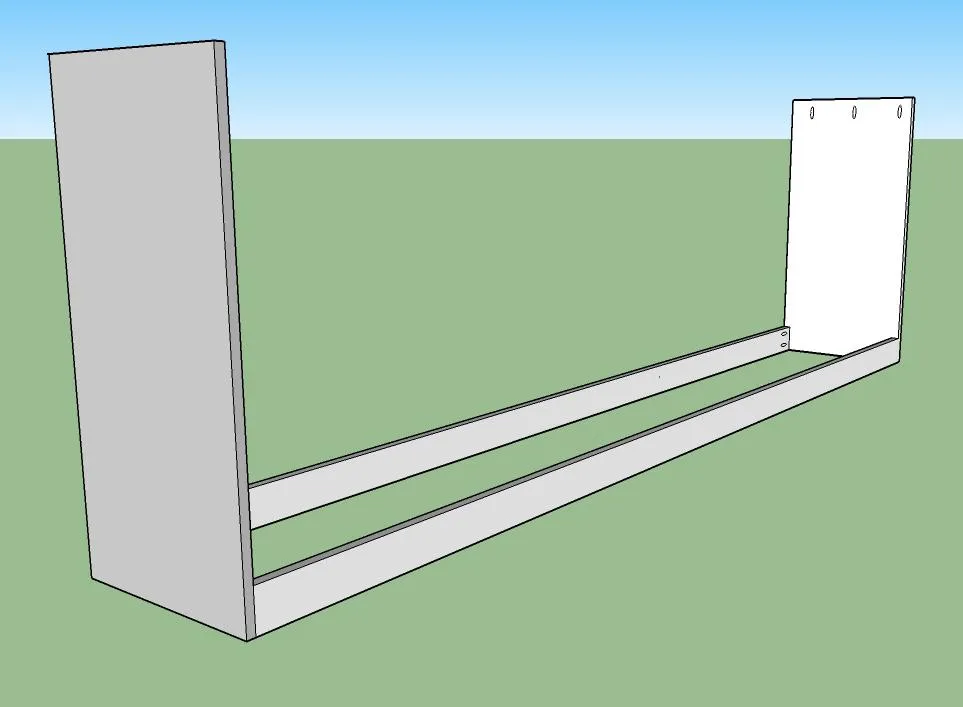Shelving Unit with Storage and Tilt-Out Laundry — step photo 3