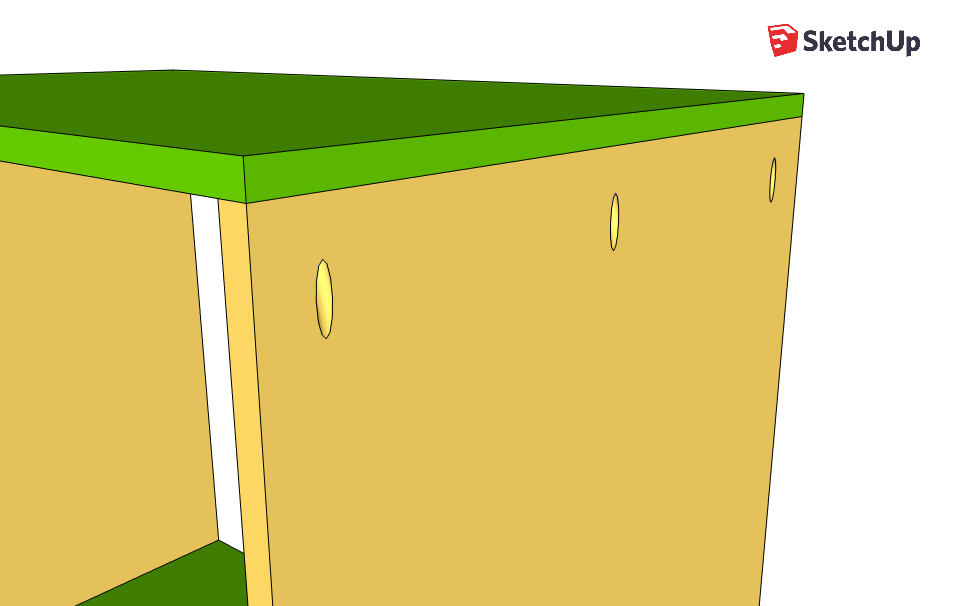 Rolling Trash Can Cabinet — step photo 3