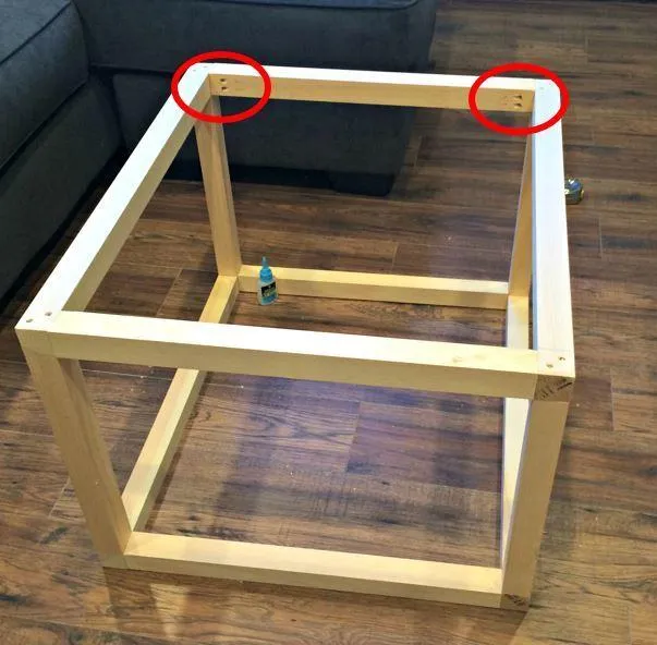 Rustic Farmhouse Coffee Table — step photo 4