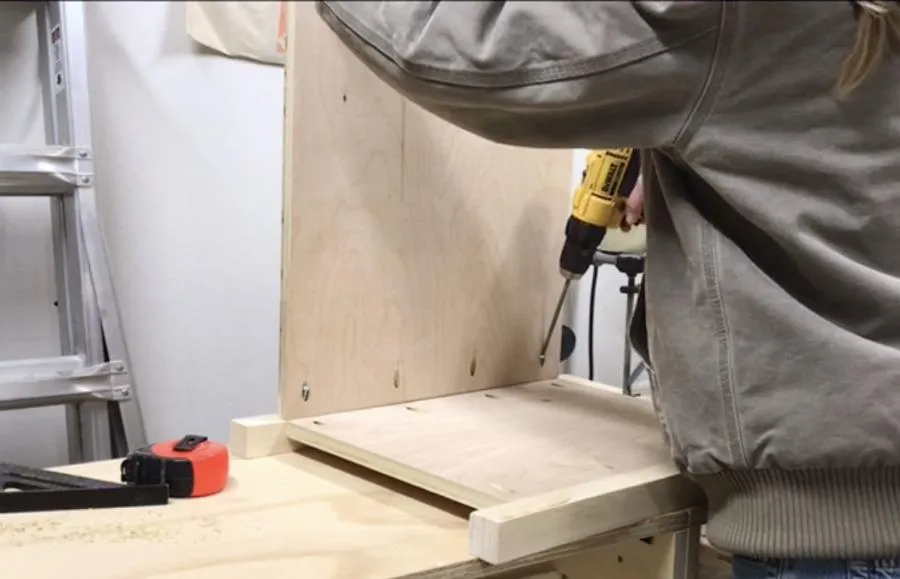 Simple DIY Toy Box with Faux Slats — step photo 11