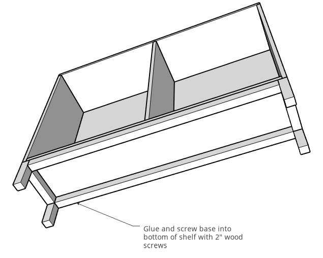 One Sheet Plywood Bookshelf — step photo 11