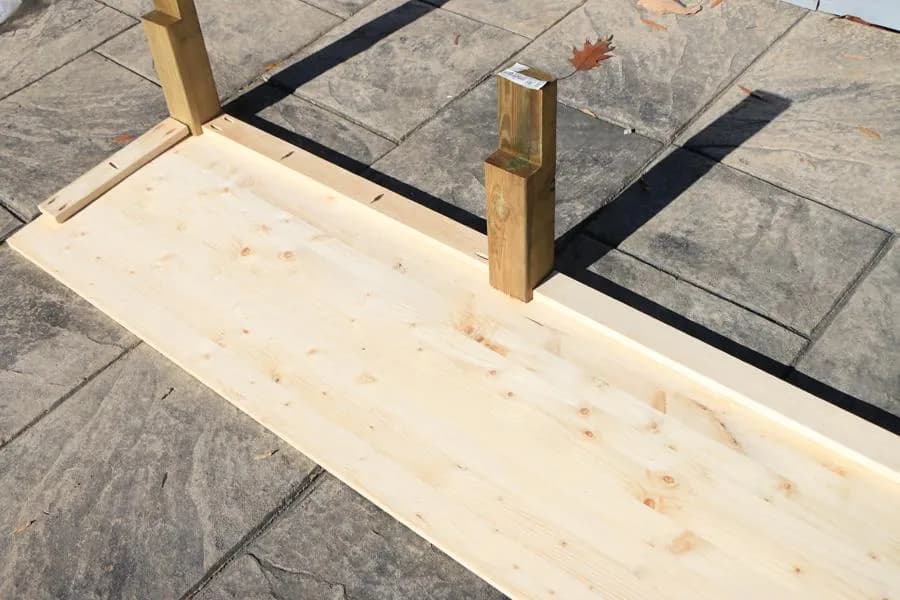 Rustic DIY Buffet — step photo 9