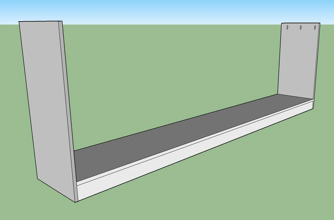 Shelving Unit with Storage and Tilt-Out Laundry — step photo 5