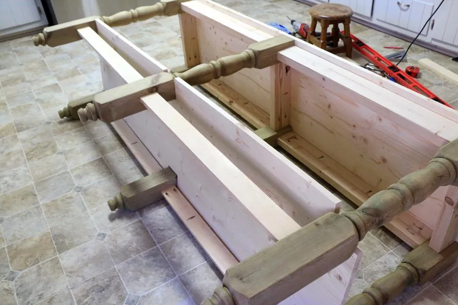 Rustic DIY Buffet — step photo 12