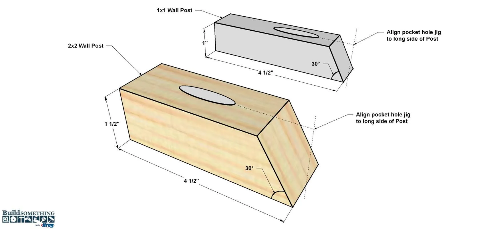 Simple Wood Wall Hooks — step photo 4