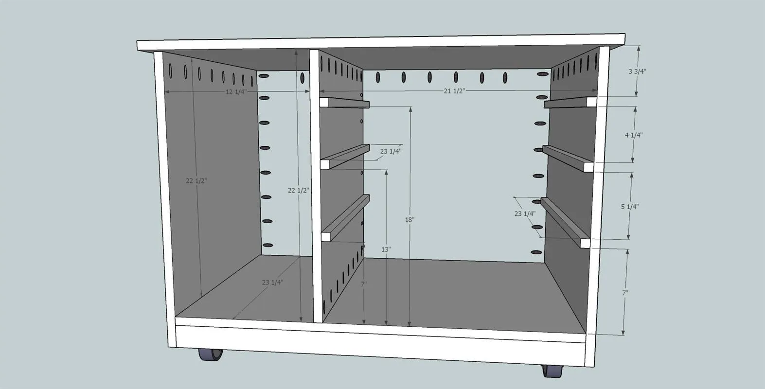 Workshop Table Saw Storage Cabinet — step photo 9