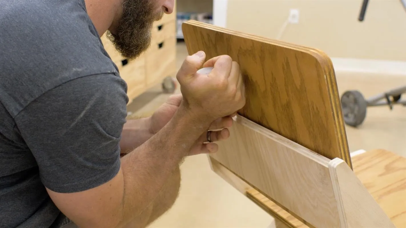 Plywood Chair Set — step photo 14
