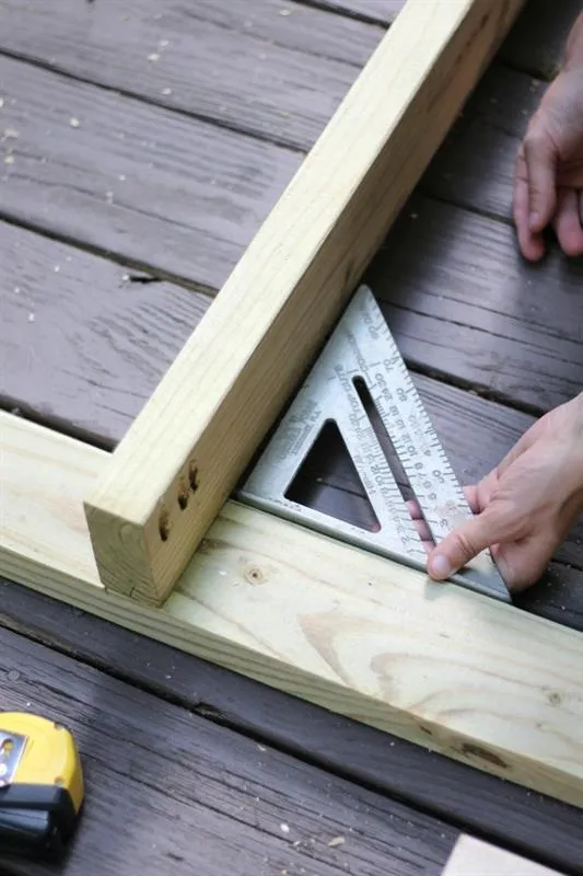 Porch Swing with Pergola — step photo 13