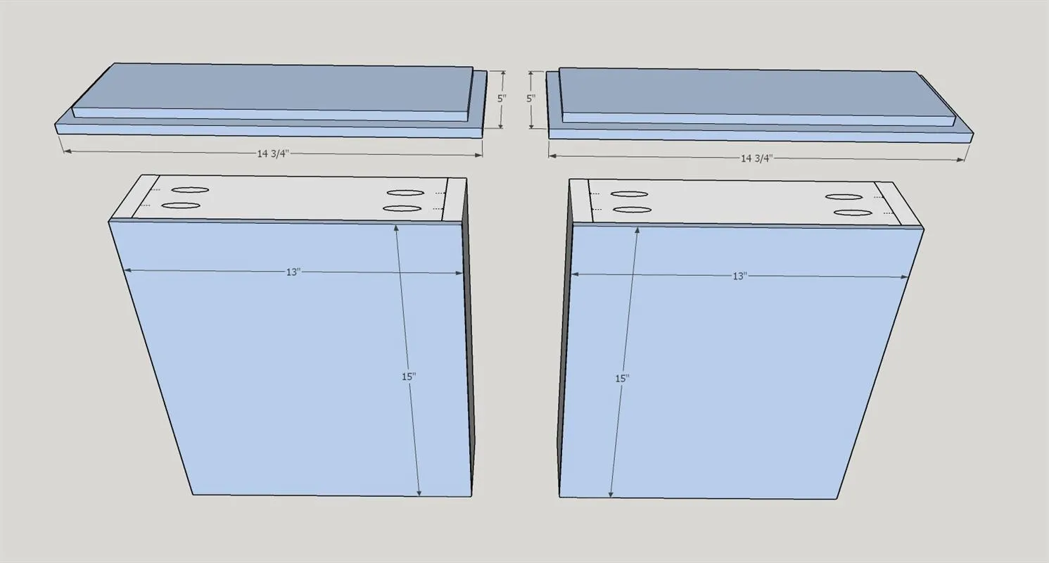 Vintage Inspired Pine Dresser — step photo 12