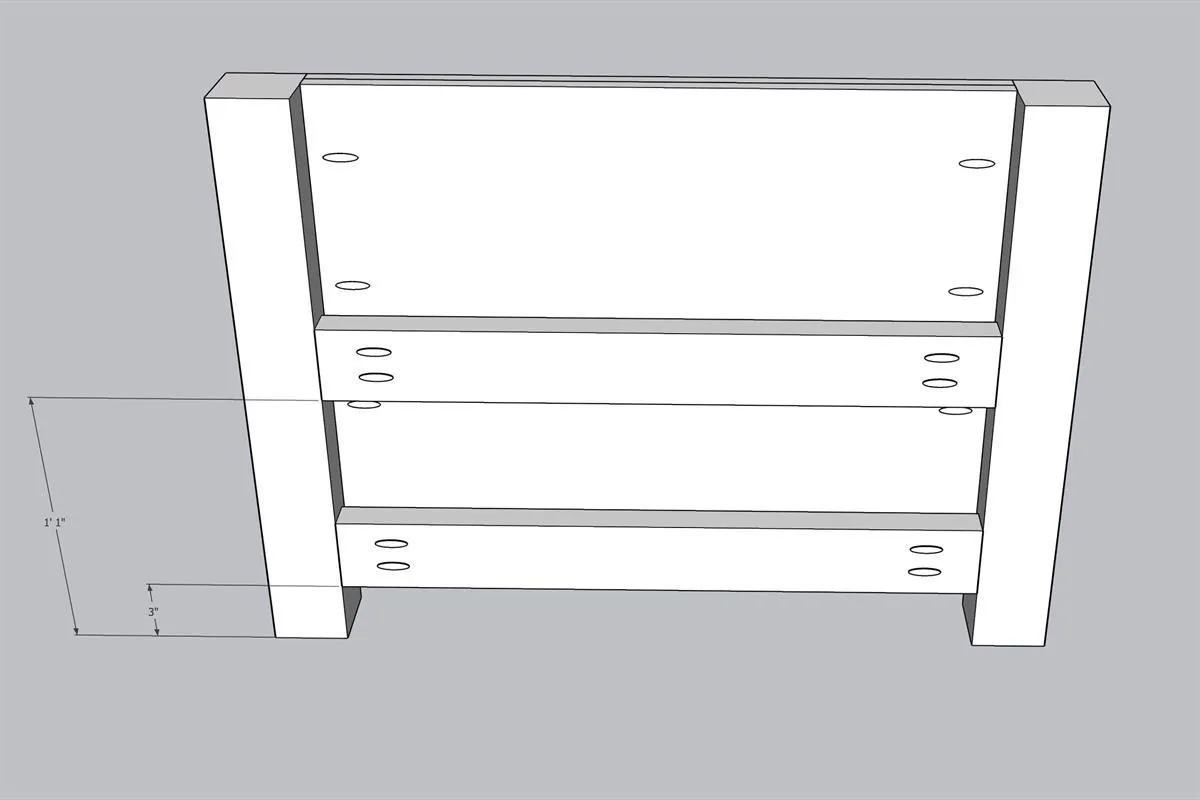 Twin Bed with Storage — step photo 10