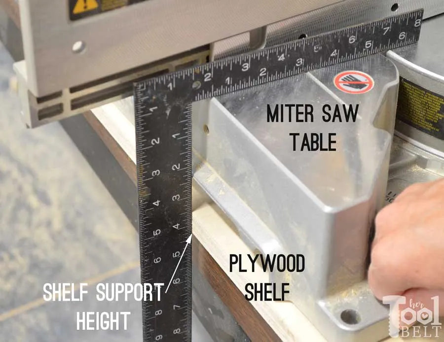 Miter Saw Station Project Plan — step photo 15