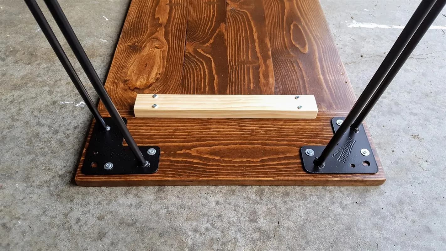Rustic Industrial Coffee Table — step photo 3
