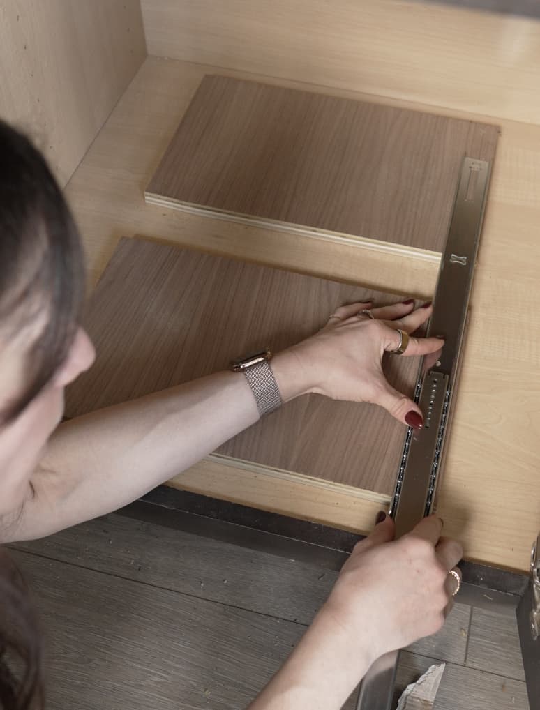 Tupperware Drawer Organizer for Base Cabinets — step photo 18