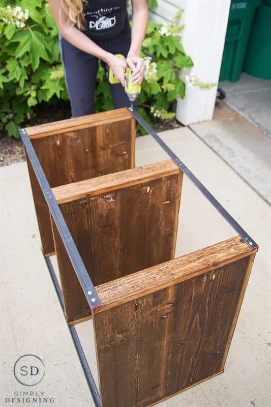 Industrial Beverage Cart — step photo 18