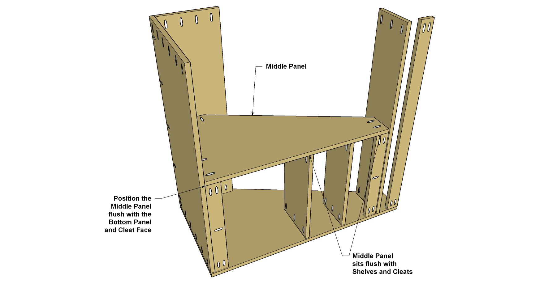 Toy Box with Easel — step photo 10