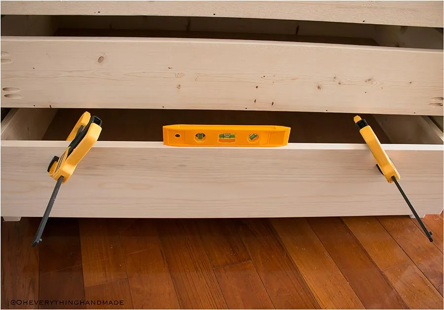 Modern Farmhouse Style Dresser — step photo 12