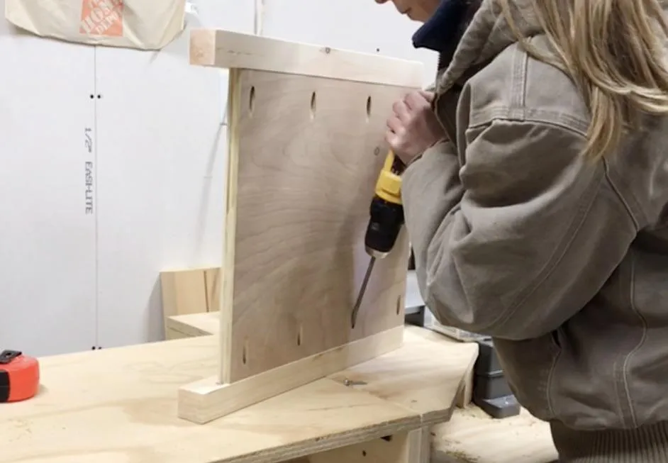 Simple DIY Toy Box with Faux Slats — step photo 9