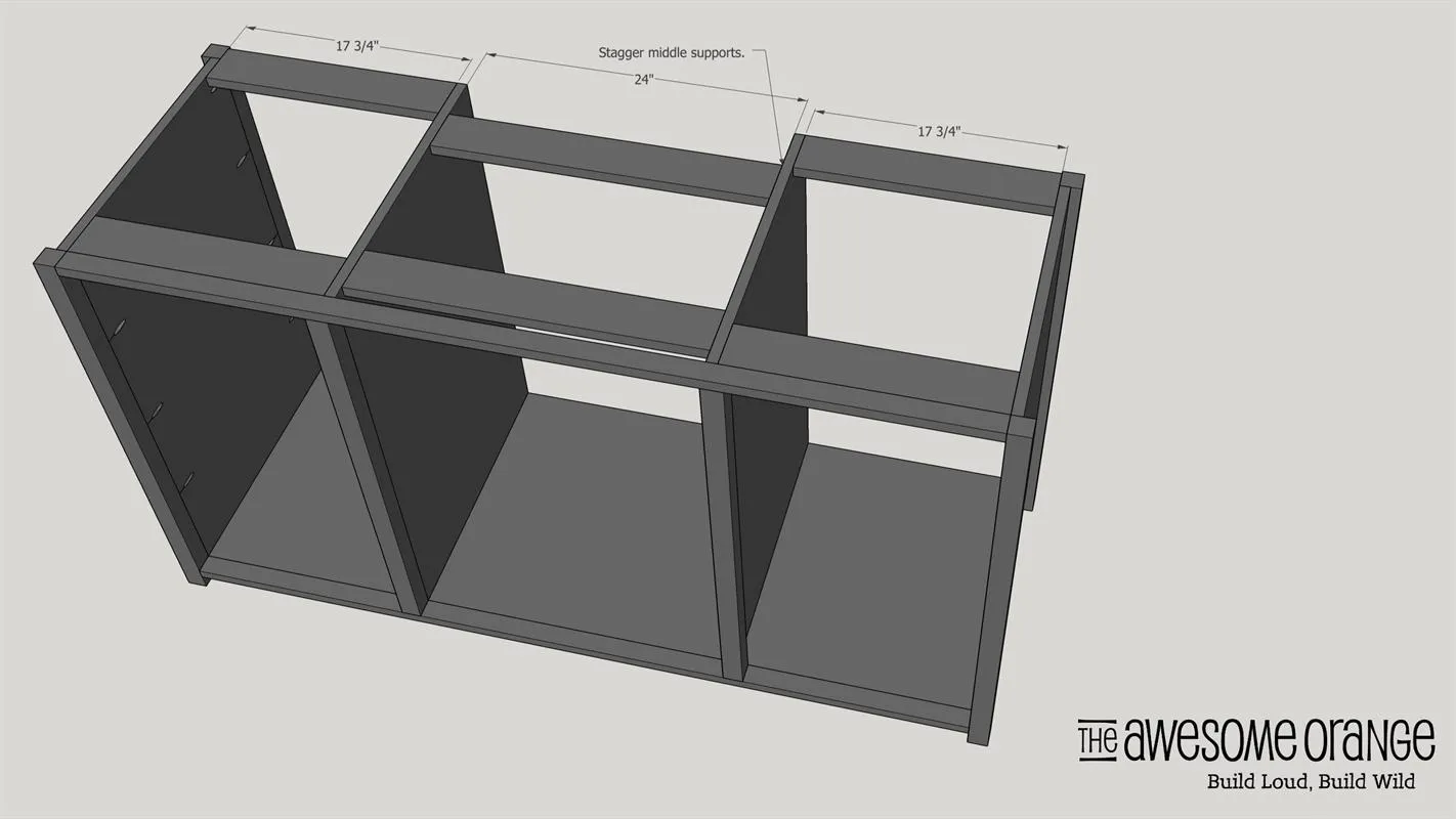 Window Pane Buffet – That Holds A Mini Fridge! — step photo 10