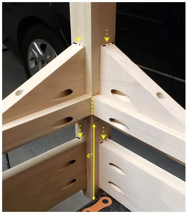 Dog bed frame — step photo 8