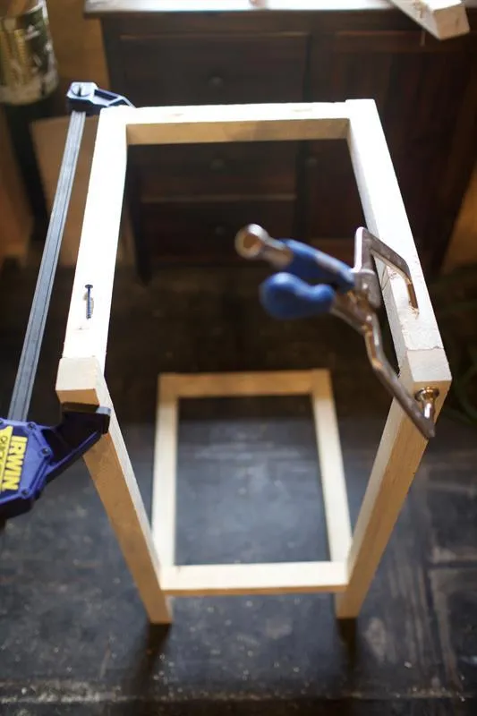 Rustic Slide In End Table — step photo 8