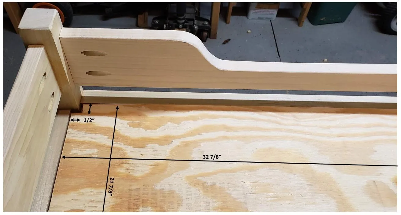 Dog bed frame — step photo 14