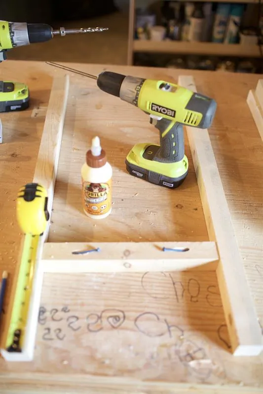 Rustic Slide In End Table — step photo 6