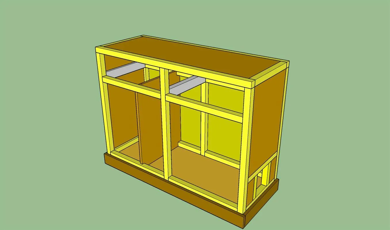 Printers Cabinet Cat Litter Box Enclosure — step photo 12